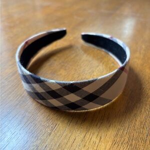 Burberry Plaid Headband